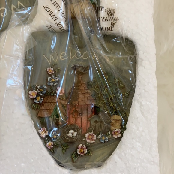Garden spade ‘Welcome’ ornament- set of two - Picture 3 of 7